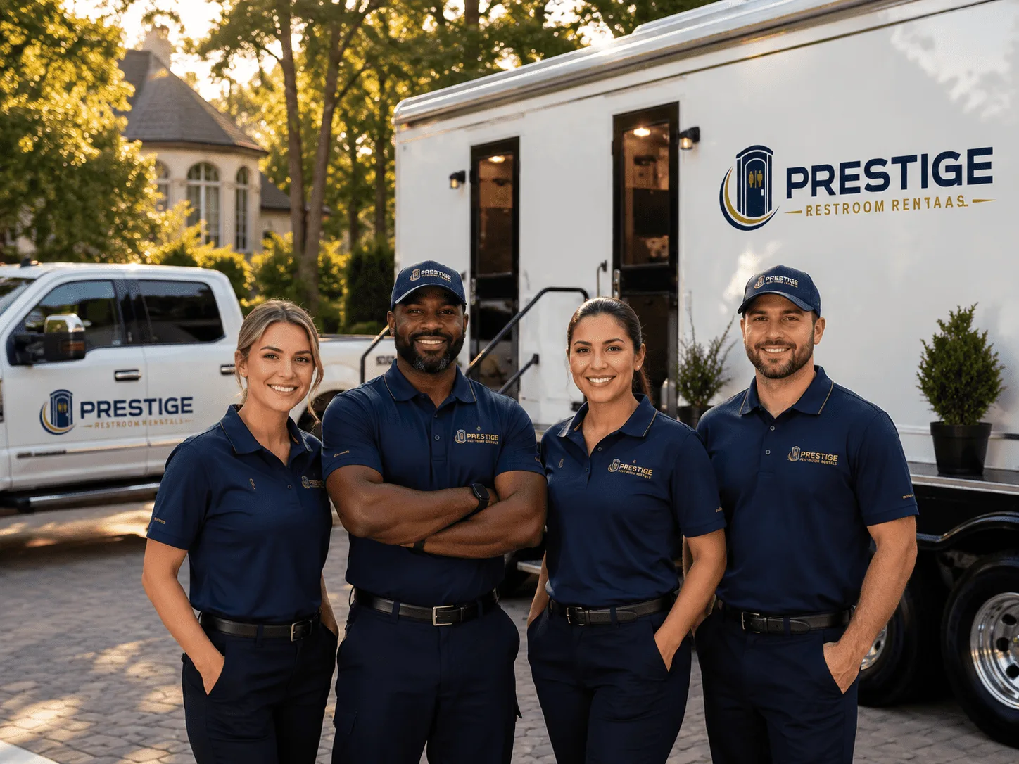 Trusted Luxury Portable Restrooms company in West, MS